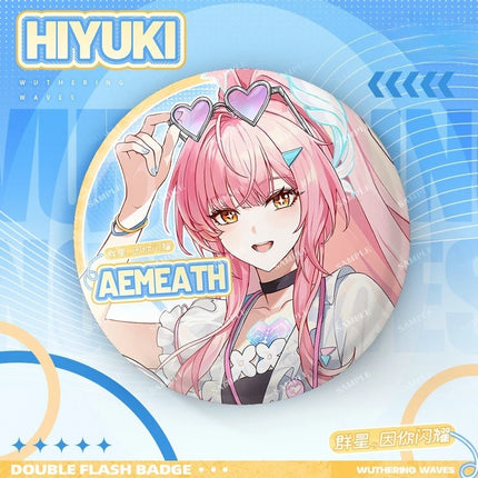 Wuthering Waves 2nd Anniversary Celebration Acrylic Stand Aemeath Denia LUUK HERSSEN Hiyuki Figure Stand Keychain Badge for Fans