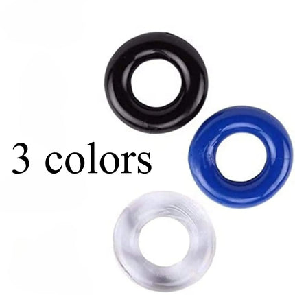3Pcs Beaded Silicone Penis Ring - Delay Ejaculation & Enhanced Stamina Erection Ring for Men Adult Sex Toy Sex Tool for Man