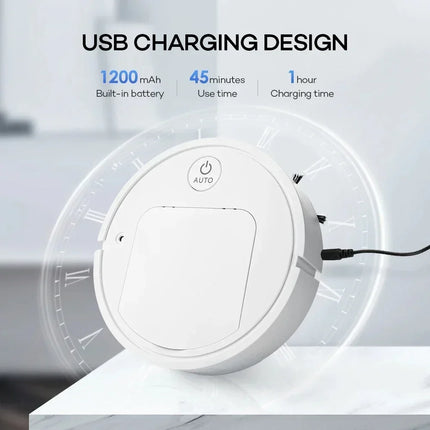 Lenovo 4 In 1 Spray Sweeping Robot Mopping & Vacuuming Strong Clean Air Purification Intelligent Robot Household Appliance