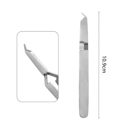 1Pc Dental Orthodontic Posterior Brackets Buccal Tube Lingual Buttons Bonding Tweezer Holder Placer Articulating Paper Tweezers