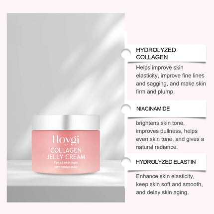 Collagen Overnight Wrapping Peel Off Facial Mask Collagen Night Deeply Hydrates Night Mask Cream Moisturize Jelly Cream