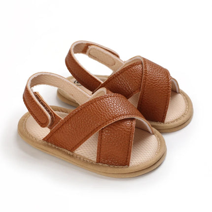 Baby Boys Girls Summer Sandals 0-12 Months First Walkers Soft Sole Breathable Casual Comfortable