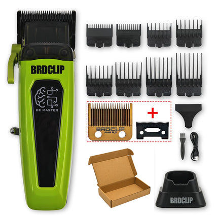 BRDCLIP BRD-106 7500RPM Professional Men's Hair Clipper with Base Charger DLC Hair Cutting Machine Hair Trimmer