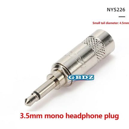 Gold-Plated Stereo Welding Jack 3.5mm 3 Pole Female Plug 1/8″ Headphone Notebook Microphone Audio Interface Extension Cable Plug