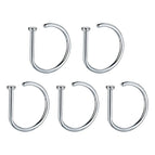 5pc sliver / 1.0x8mm