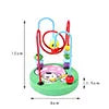 Montessori Wooden Toys Wooden Circles Bead Wire Maze Roller Coaster Toys Kid Educational Toys Wood Puzzles Maze For Children