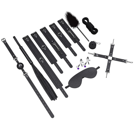 BDSM Adjustable Straps Bed Restraints Sex Bondage Kit For Couple Handcuffs Ankle Cuffs With Bondage Set SM Adult Games Sex Toys