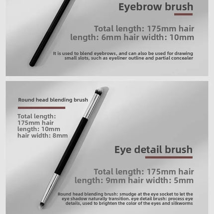 Single Soft Bristle Face Brush For Foundation Eyeshadow Powder And Concealer Application Portable Makeup Tool