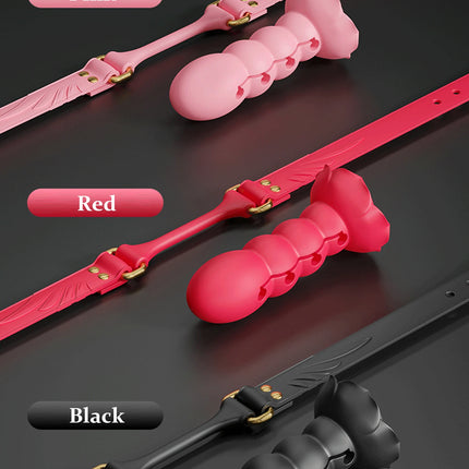 Mouth Gag Mouth Ball Non-Toxic Silicone Material Adult Sex Toys Suitable For Couples Bdsm Foreplay Bundled Flirting Props Train