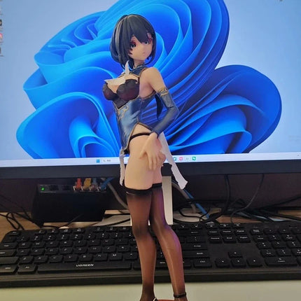 Anime Figure Nangong Yingtao Standing Cheongsam Pvc Collectible Model Desktop Decoration For Adult Anime Collectors Home Display