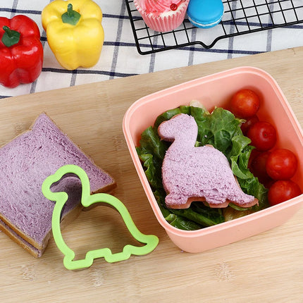 Sandwich Cutters Set for Children Food Cookies Bread Mold Maker Fruit and Vegetable Shapes Cutting Mould Baking Tools for Kids