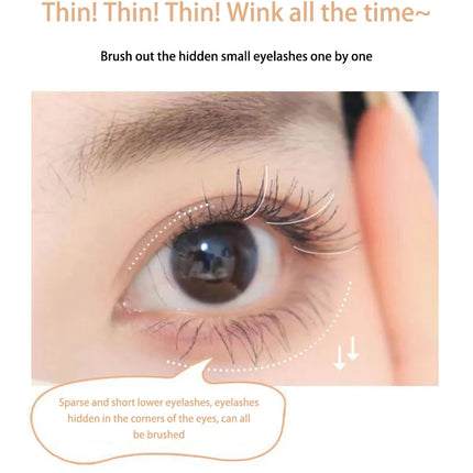 Black Brown Mascara 3d Lengthens Eyelashes Extra Volume Waterproof Natural Lashes Female Makeup Korean Cosmetics Colored Mascara