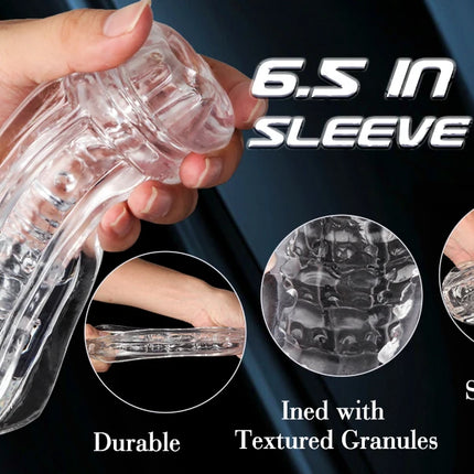 Fleshy The Light Male Masturbators Cup Soft Silicone Material Adult Masturbation Sex Toys for Men Pocket Pussy Penis Training