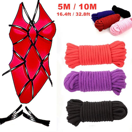 10M Sex Rope Binding Women Sex Toy BDSM Bondage for Adult SM Slave Role Playing Sextoy 18+ Binder Restraints Couple Sex Product