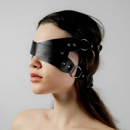 Erotic Accessories Fetish Mask  Cosplay Leather Mask Couples Halloween Party Mask Masquerade Ball Fancy Masks Punk