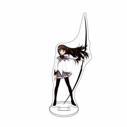 Puella Magi Madoka Magica ANIME 15CM Madoka Kaname Homura Akemi Acrylic Stand figure Stand Cosplay Festivals Gifts keychain