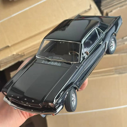 Defective Norev unboxed 1/18 scale Ford Mustang Haedtop Coupe alloy collectible car model ornaments souvenir die-cast metal toy
