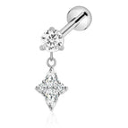 Pin-D-Silver / 20G 0.8x5mm