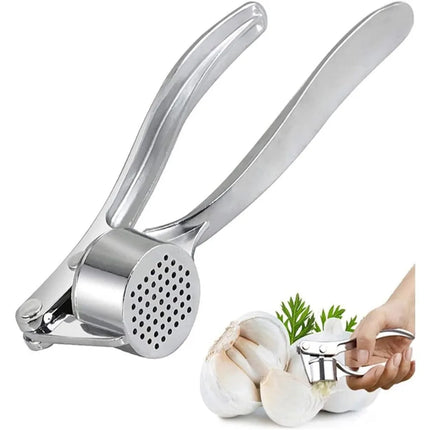 1PC Kitchen Garlic Press Stainless Steel Garlic Mincer Garlic Mincer Tool Efficient Ginger Garlic Crusher Home Kitchen Utensils