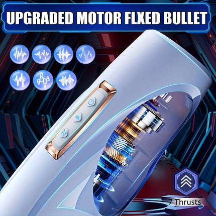 4In1 Automatic Male Masturbator with Pronunciation 7 Suction 7 Thrusting And 10 Vibration Modes Masturbation cub Male sex toy18+