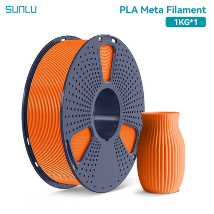 SUNLU 1KG PLA Meta 3D Printer Filament 1.75mm 1000g Spool (2.2lbs) Neatly Arranged No Knot Filament Fit Most FDM Printer