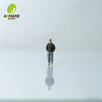 AFA 1/64 Scale Miniature Resin Figures Model Props Street Fashion People Diorama Scenery Accessories for Matchbox Tomica Diecast