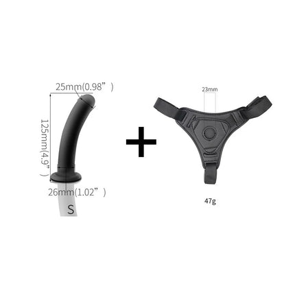 Adult Supplies Sex Toy Wearable Dildo Realistic Sex Toy For Lesbian Women Couples Dildo Strap On Penis Suction Cup Anal Plug