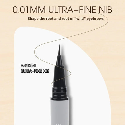 Multifunctional Liquid Eyebrow Pencil Ultra Fine Eyeliner Lying Silkworm Waterproof Grey Brown Eyebrow Enhancer Tattoo Cosmetics