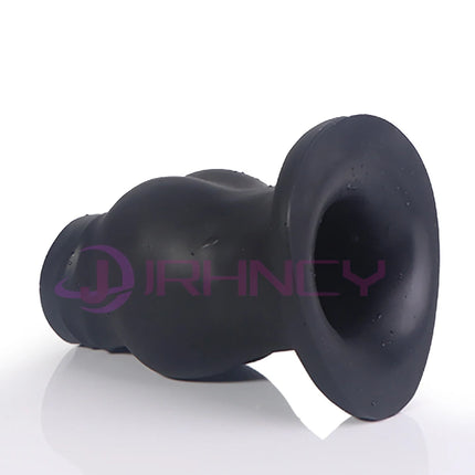 Hollow anal plug 85-105mm Silicone huge Butt plug Anus Dilator Tunnel Expansion Enema Prostate Massage G-spot Speculum