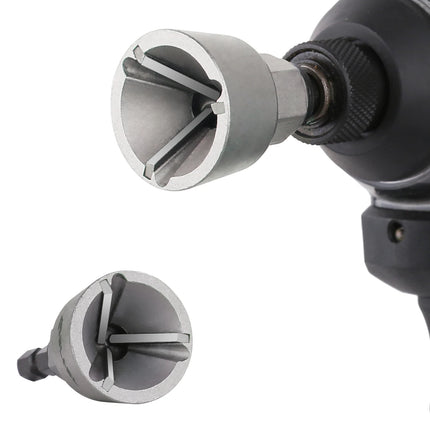 Vearter Deburring External Chamfer Tool Carbide Steel Chamfer Trimming Screw and Bolt Hex Shank Fast Remove Burr Removal