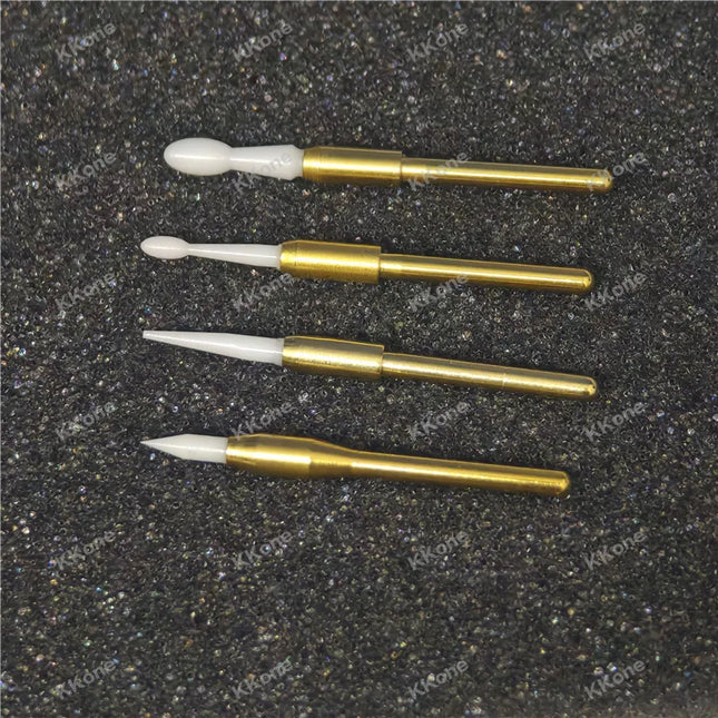5Pcs Dental Gum Cutting Ceramic Bur High Speed Soft Tissue Trimmer Polishing Bleeding Free