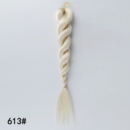 24Inch Ombre Synthetic Braiding Hair Extensions Jumbo Braids Hair for Women Crochet Braids Hair for African Hair Styling
