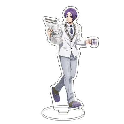 Popular Anime The Blue Prison Figures Isagi Yoichi Nagi Seishiro Shidou Ryuusei New Acrylic Stands Model Desk Decor Fans Gift