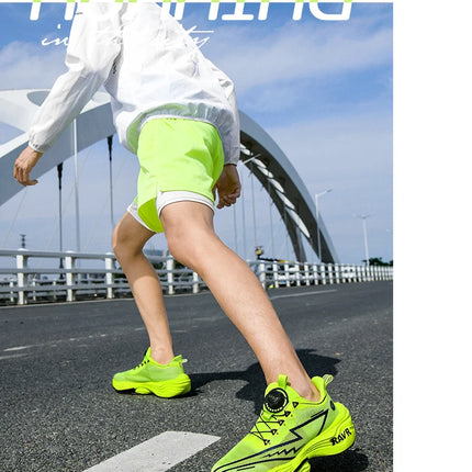 2025 New Men's Running Shoes Cushioning Carbon Plate Racing Marathon Athletic Shoes Comfortable Non-slip Sports Tennis Shoes