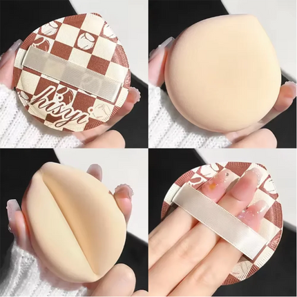 Dry and wet makeup puff sponge soft Korean style cute elastic marshmallow soft cushion makeup foundation set