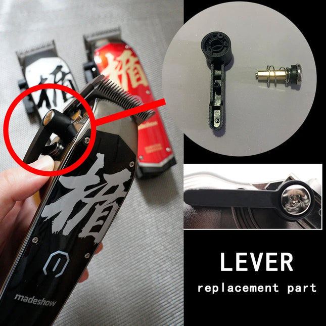Original Shell Motor Circuit Board Lever Screw Spring Blade Plastic For Madeshow M10 M10+  Repair Aftermarket Parts