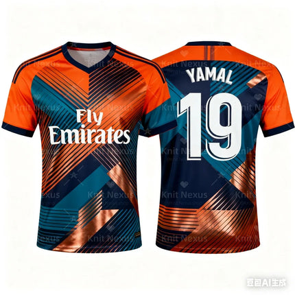Outdoor Football Jersey Men's Sports Fitness T-Shirt 3d Printing Summer Dry Quickly Men's T-Shirt Kid's Clothing Woman Tee