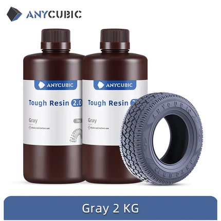 ANYCUBIC UV Tough Resin 2.0 Flexible 3D Printing Material For Photon Mono LCD 3D Printer 405nm High Precision 3D Printing Resion