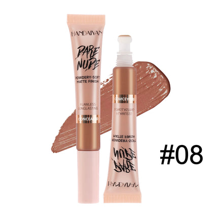 Handaiyan Hose Concealer with Sponge Brush HeadConcealer Liquid ConcealerCover up blemishes on face