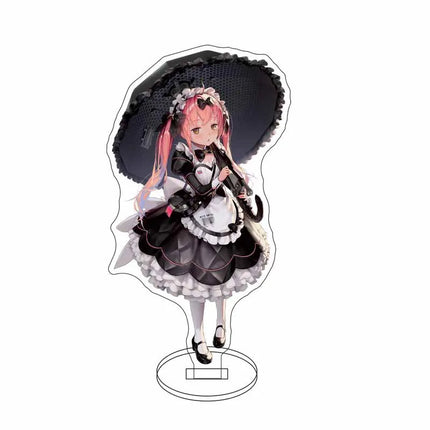 Anime Nikke Goddess Of Victory Figures Model Plate Sexy Girl Cute Girl Pattern Key Ring Acrylic Standing KeyChain for Women Men