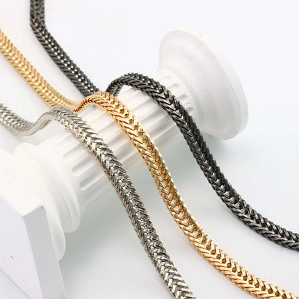 Bag Chain DIY Bag Strap 7mm Replacement Purse Chain Shoulder Bag Straps Small Handbag Purse Handle Chains Bag Parts