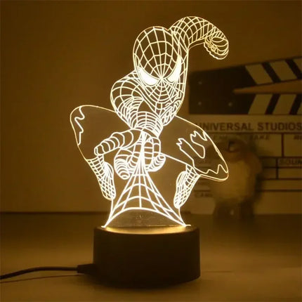 Anime Star Wars 3d Night Light LED Cute Baby Yoda Action Figures Model Table Lamp Cool Toys Children Boys Girls Birthday Gifts