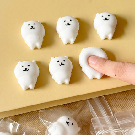 5/10pcs Self deprecating Bear Pinch Fun Bear Pinch Cute Stress Relieving Toy Small Nose Ga Cute Children's Pocket Toy