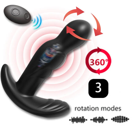 360 Degree Rotating Anal Vibrator Sex Toys Anal Vibrator Powerful Prostate Masturbator G Spot Vibrator Butt Plug Vibrator Dildo