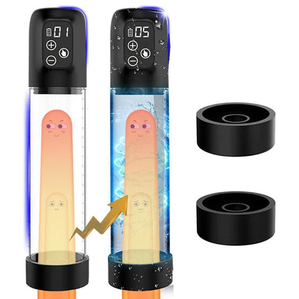 Electric Penis Pump Automatic Male Enlargement Erection Extend Adult Toy Rechargeable Cock Sucking Penis Enlarge Pressure Device