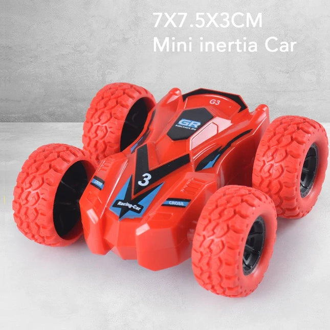 Multi Color Graffiti Creative Pull Back Car Double-Side Vehicle Inertia Safety and Fall Resistance Shatter Proof Model for Kids