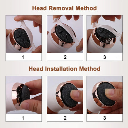 Electric Pedicure Tools Foot Care File Leg Heels Remove Hard Cracked Dead Skin Callus Remover Feet Foot Files Clean Care Machine