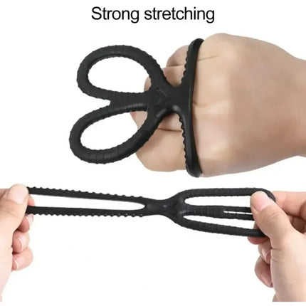 Cock Rings Silicone Ball Stretcher Delay Ejaculation TPE Penis Ring for Men Sex Toys Adjustable Semen Lock Ring SM Penis Sleeve