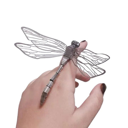 DIY Mini 3D Metal Puzzle Insect Mantis Shrimp Butterfly Ladybug Orchid Mantis Puzzle Model 14+ Collecting Toys Adult Puzzles
