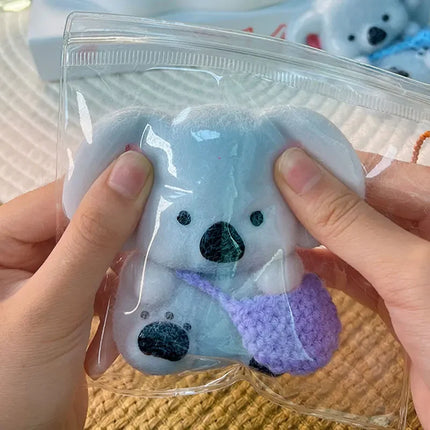Figet Toys 3pcs/Set Mystery Kawaii Cat's Paw,Simulated Food,Antistress Squishy Toy, Squeeze Toy, Mochi Squishy, Stress Reliever